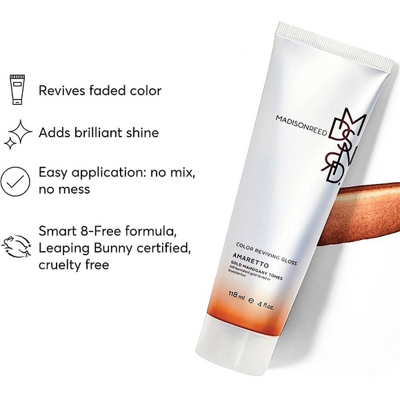 Madison Reed Amaretto Color Reviving Gloss 4oz - Picture 3 of 6